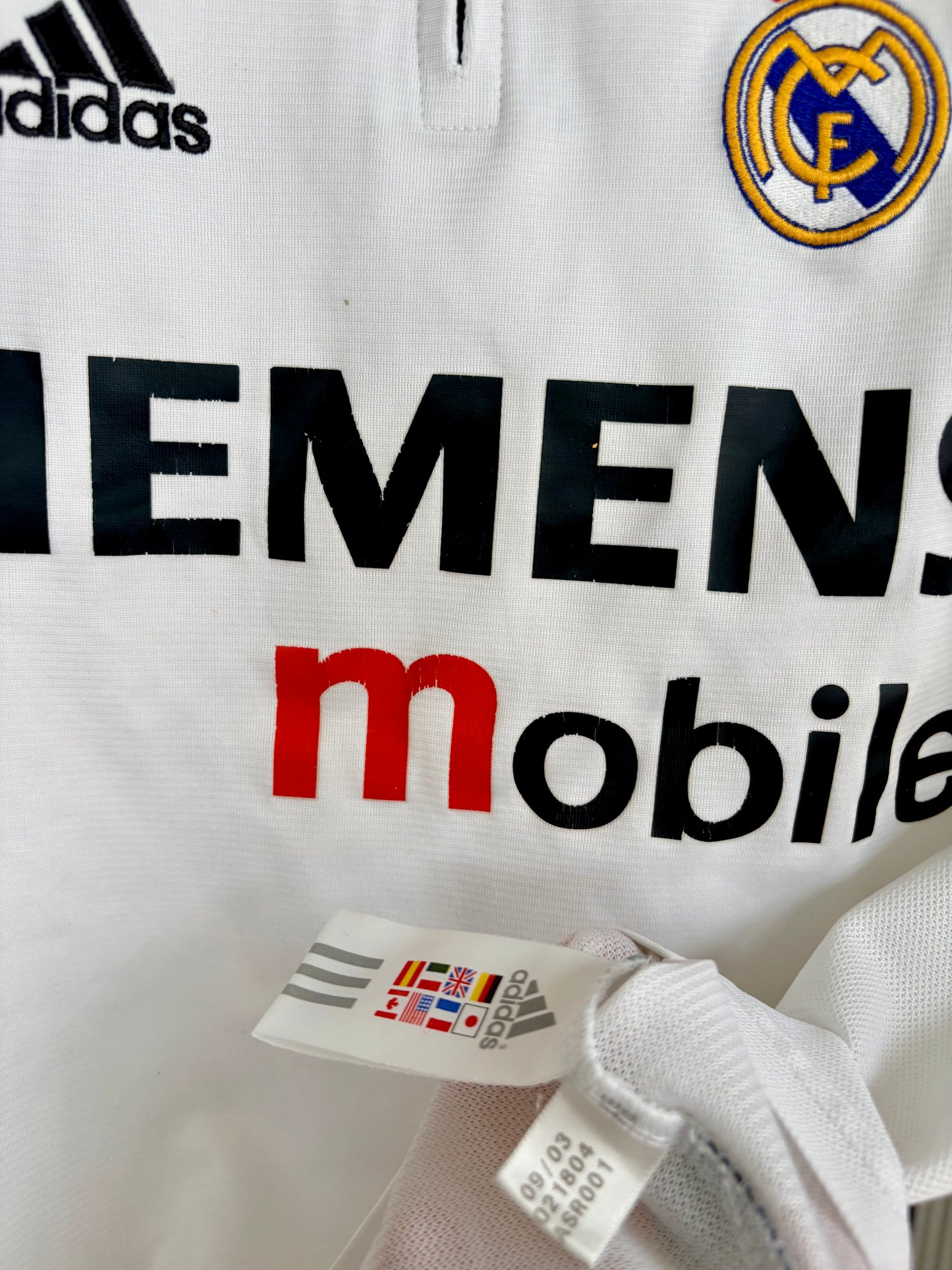 Real Madrid fodboldtrøje 2003