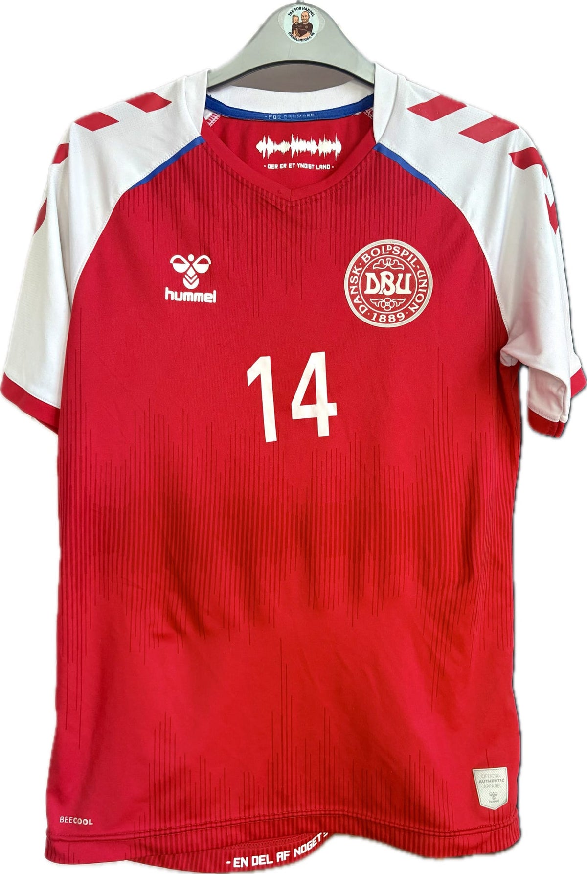 Danmarks landshold fodboldtrøje