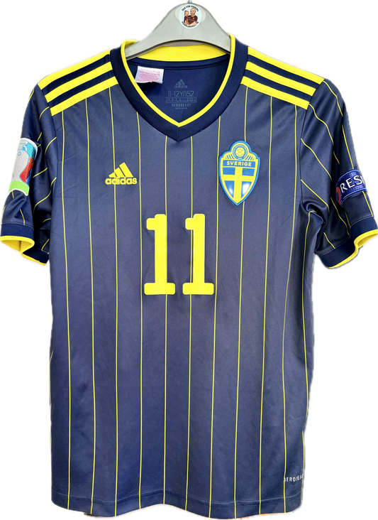 Sverige fodboldtrøje Isak 2020 - Fodboldminder.dk