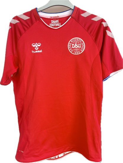 Danmark DBU fodboldtrøje 2018-19 Eriksen #10