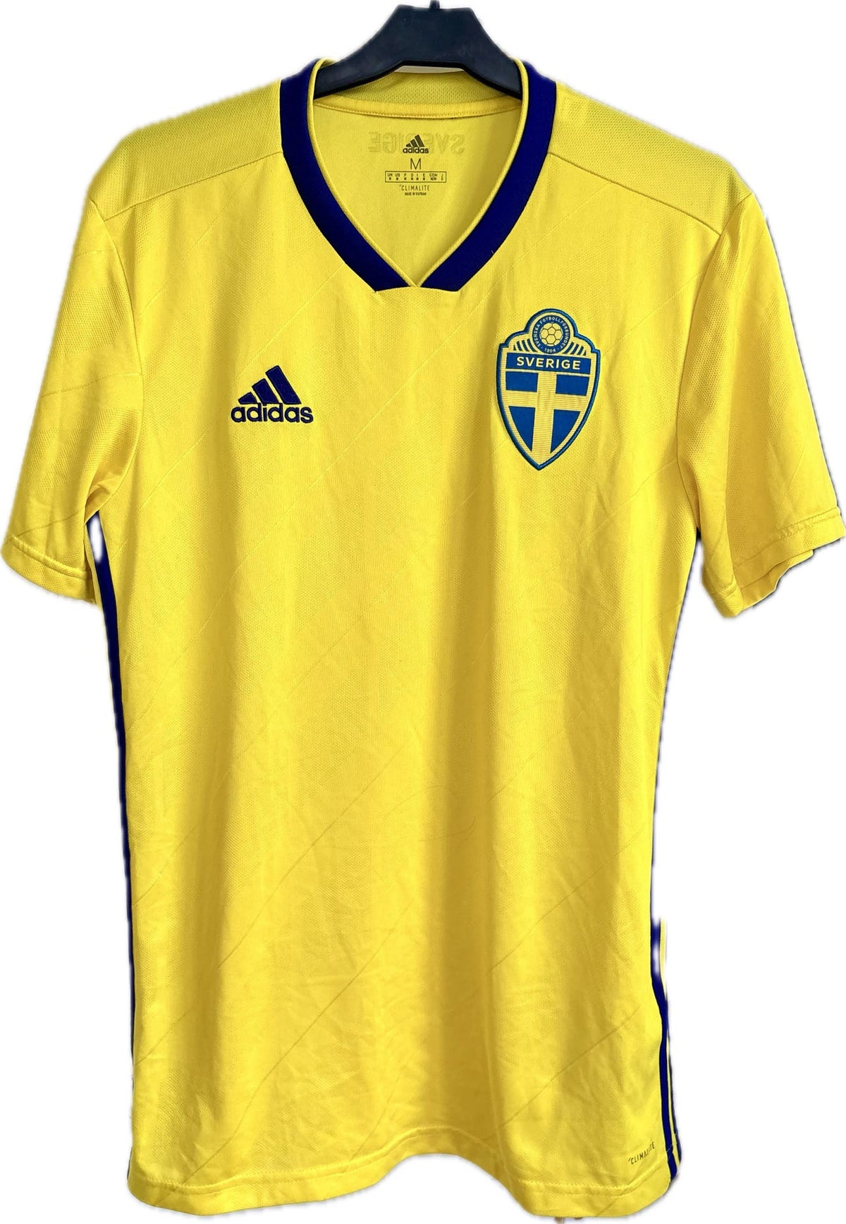 Sveriges landshold fodboldtrøje