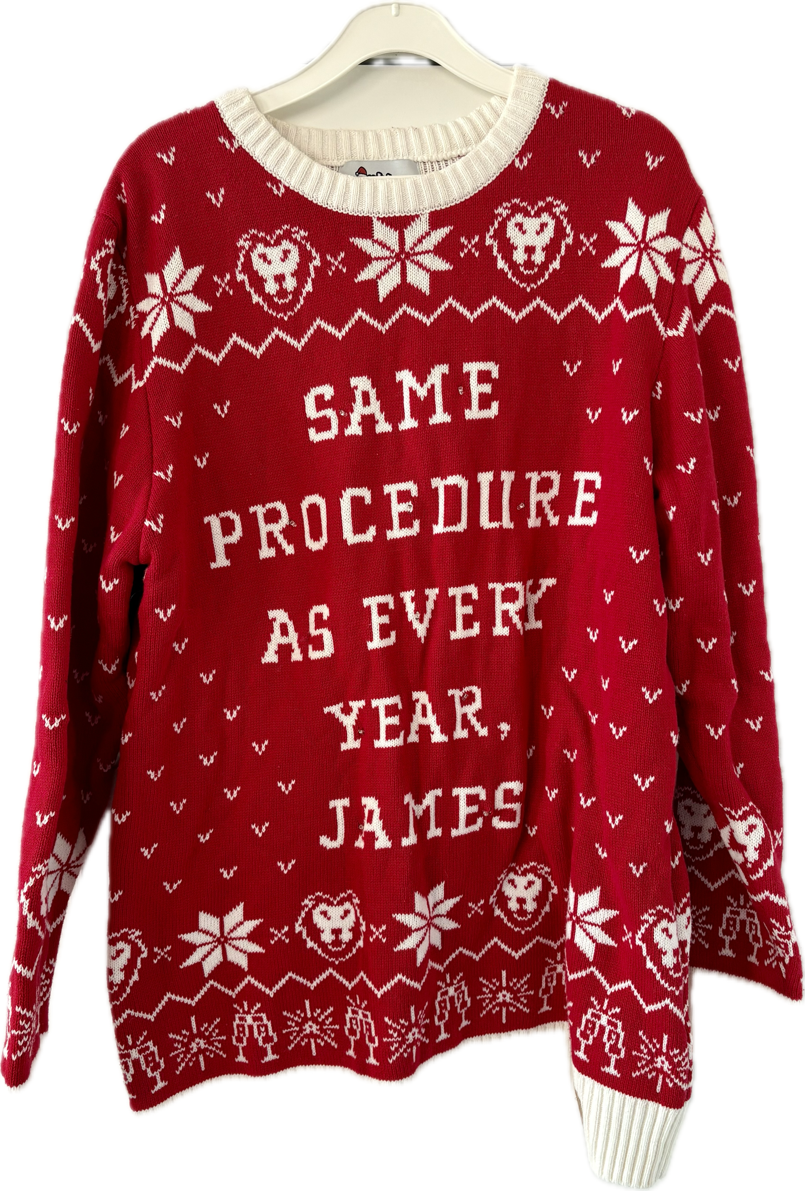 Same Procedure As Every Year, James juletrøje
