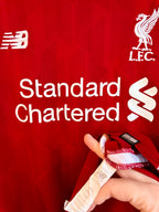 Liverpool fodboldtrøje med Salah 2018