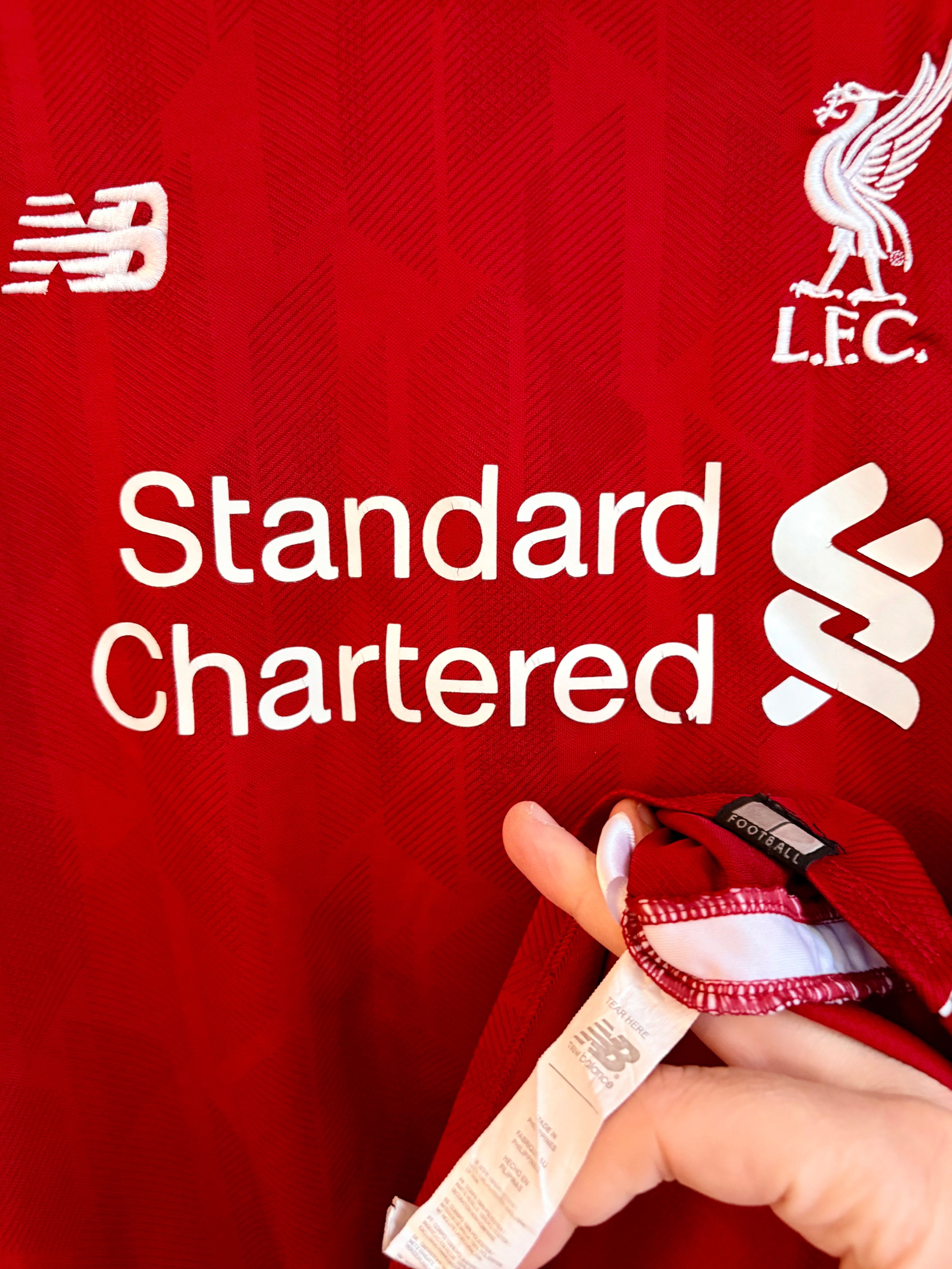 Liverpool fodboldtrøje med Salah 2018