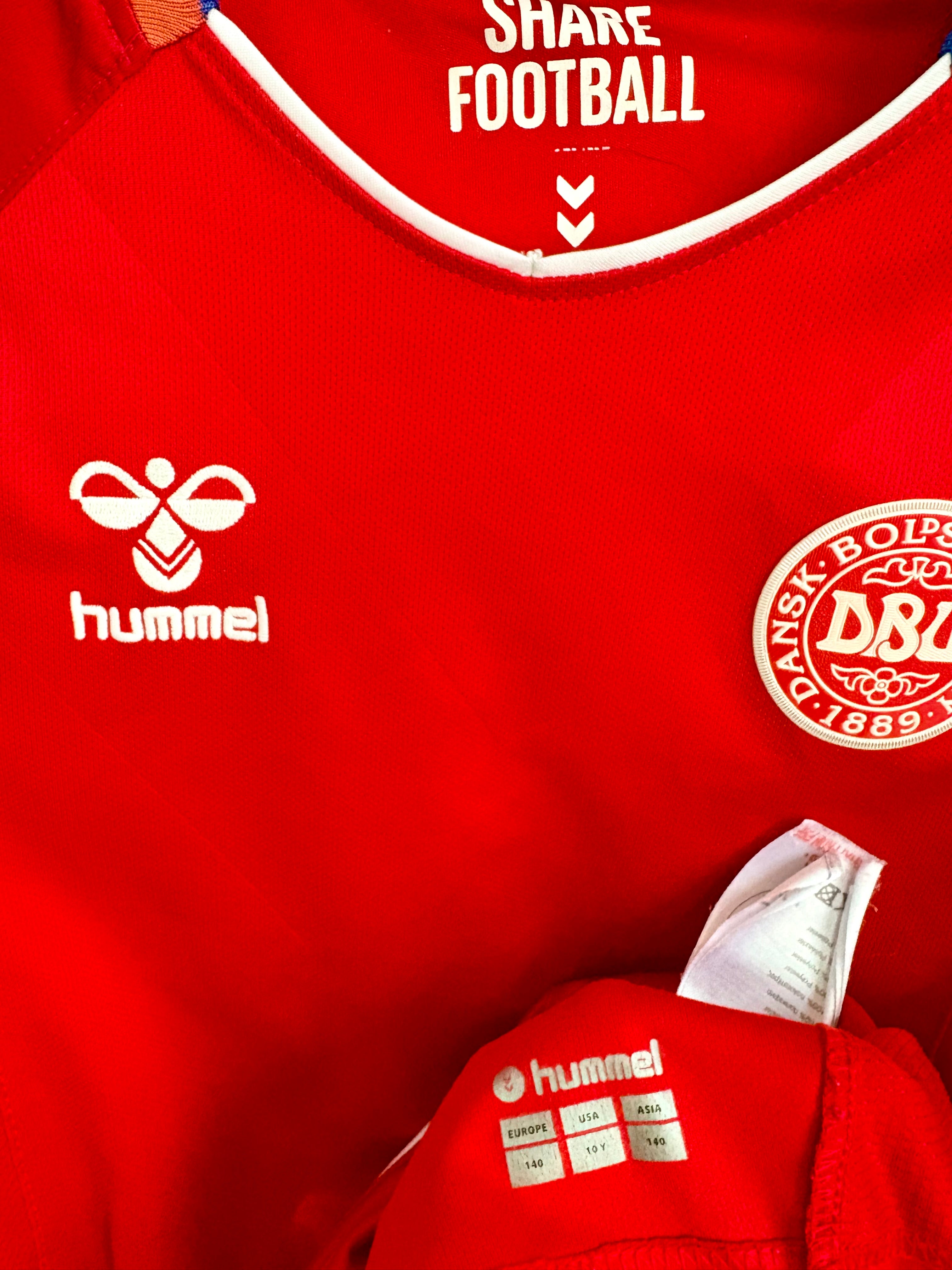 Danmark 🇩🇰 DBU fodboldtrøje 2022