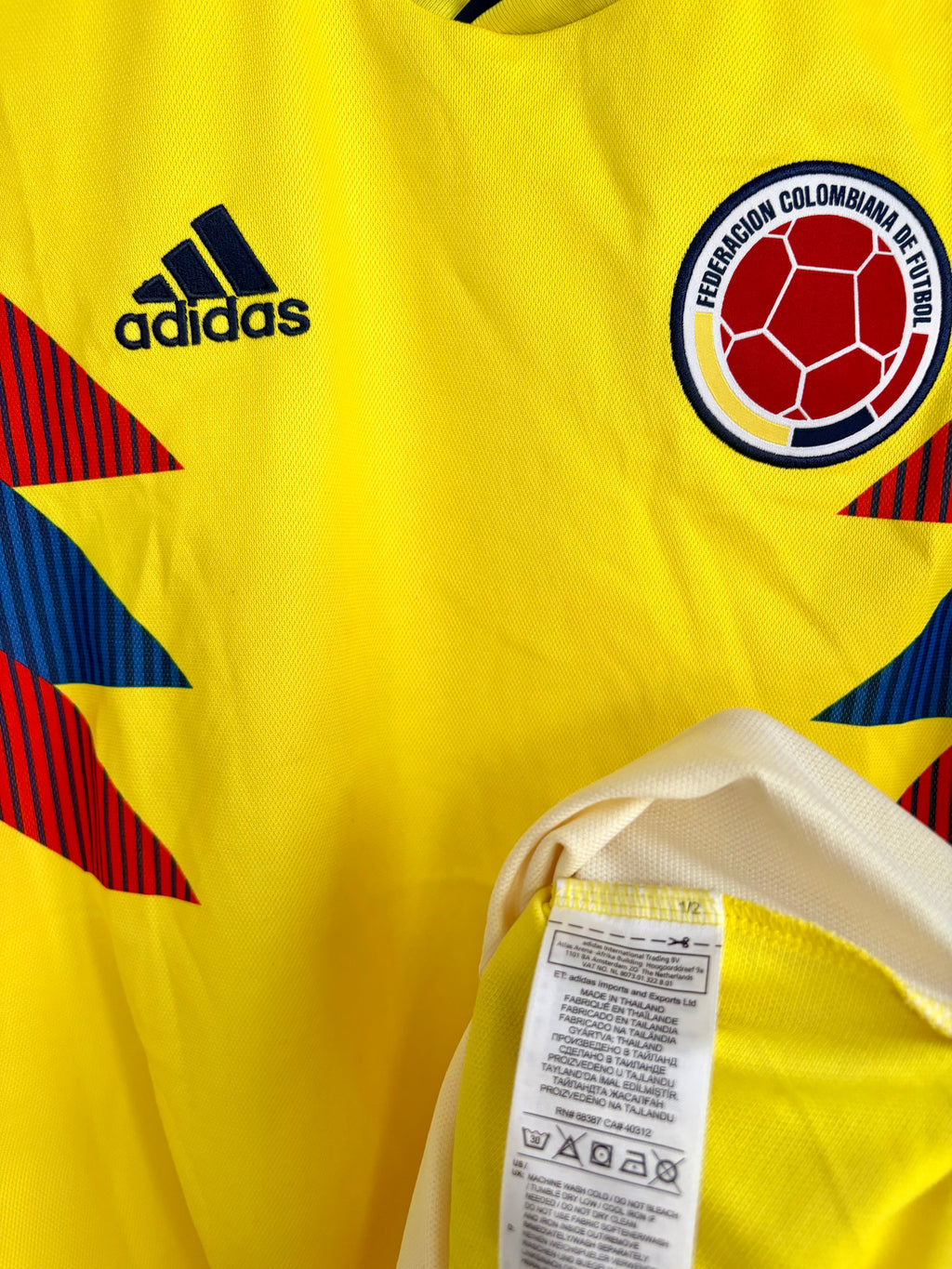 Colombia fodboldtrøje 2018