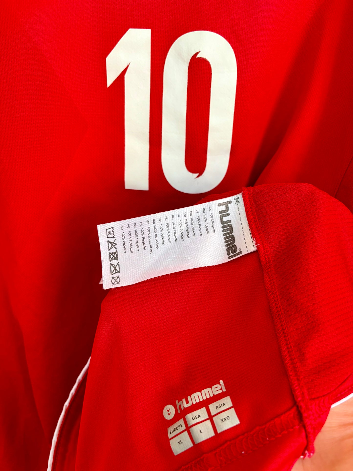 Danmark DBU fodboldtrøje Eriksen 2018