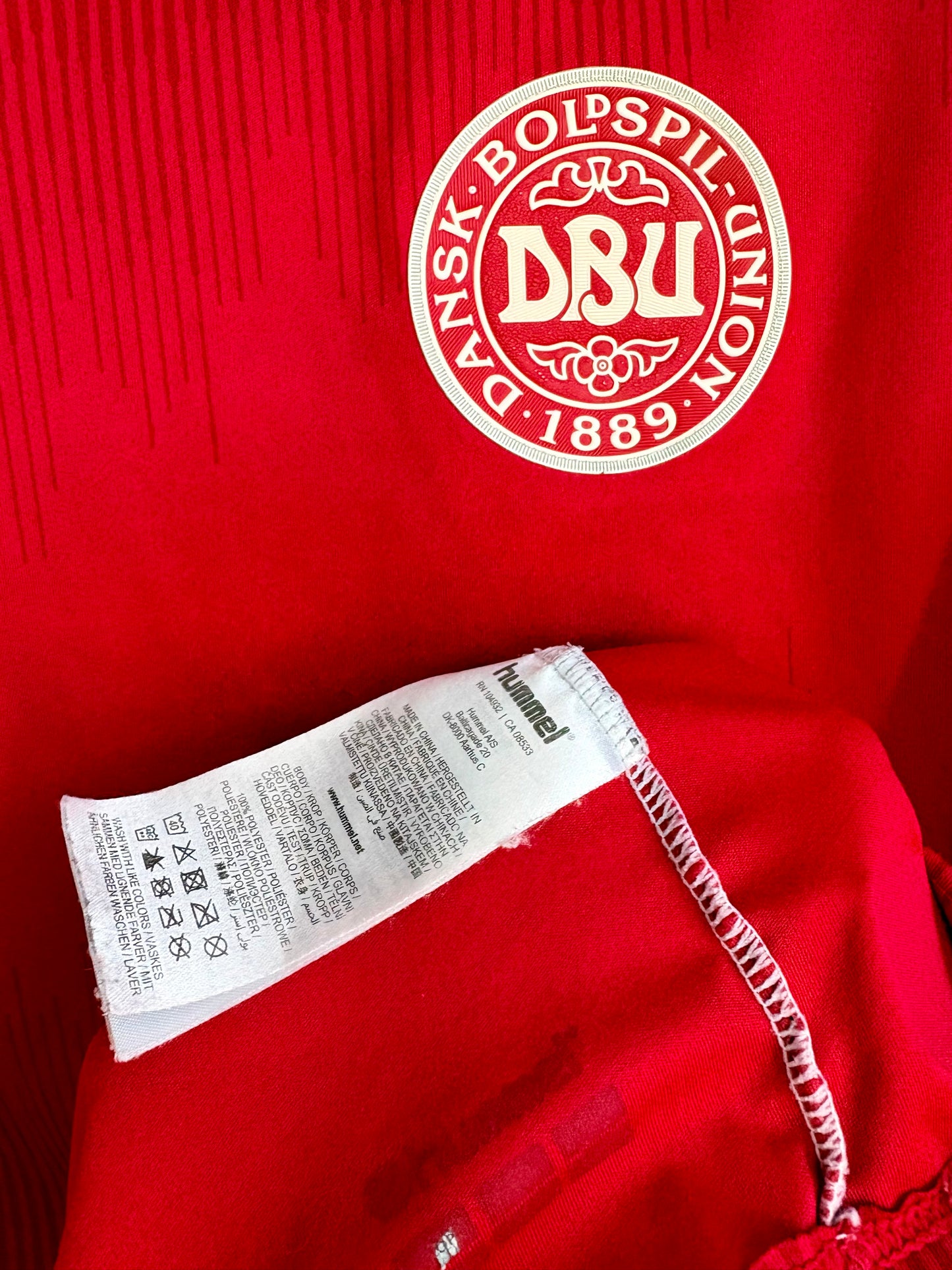 Danmark DBU landshold fodboldtrøje 2020