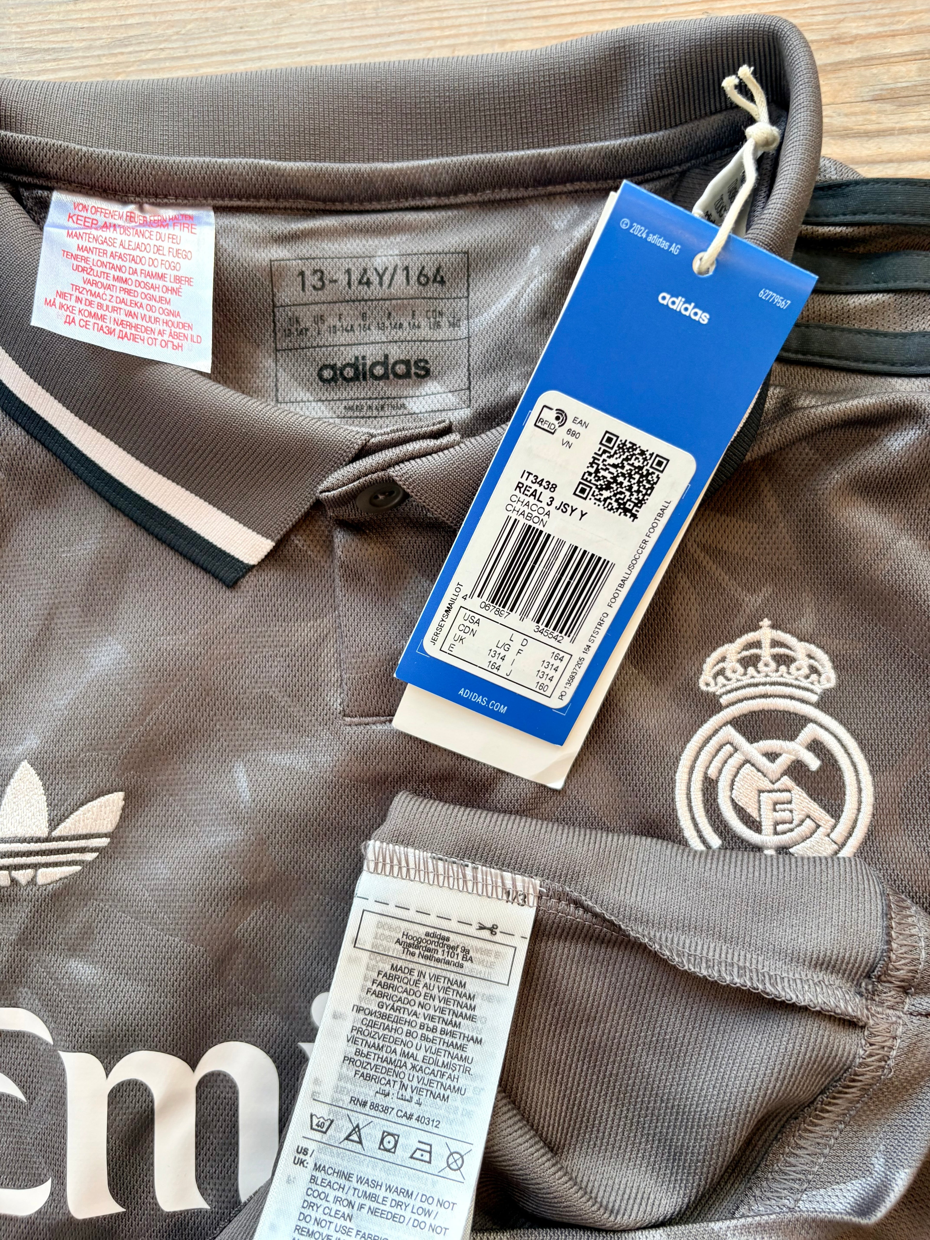 Real Madrid fodboldtrøje 2024