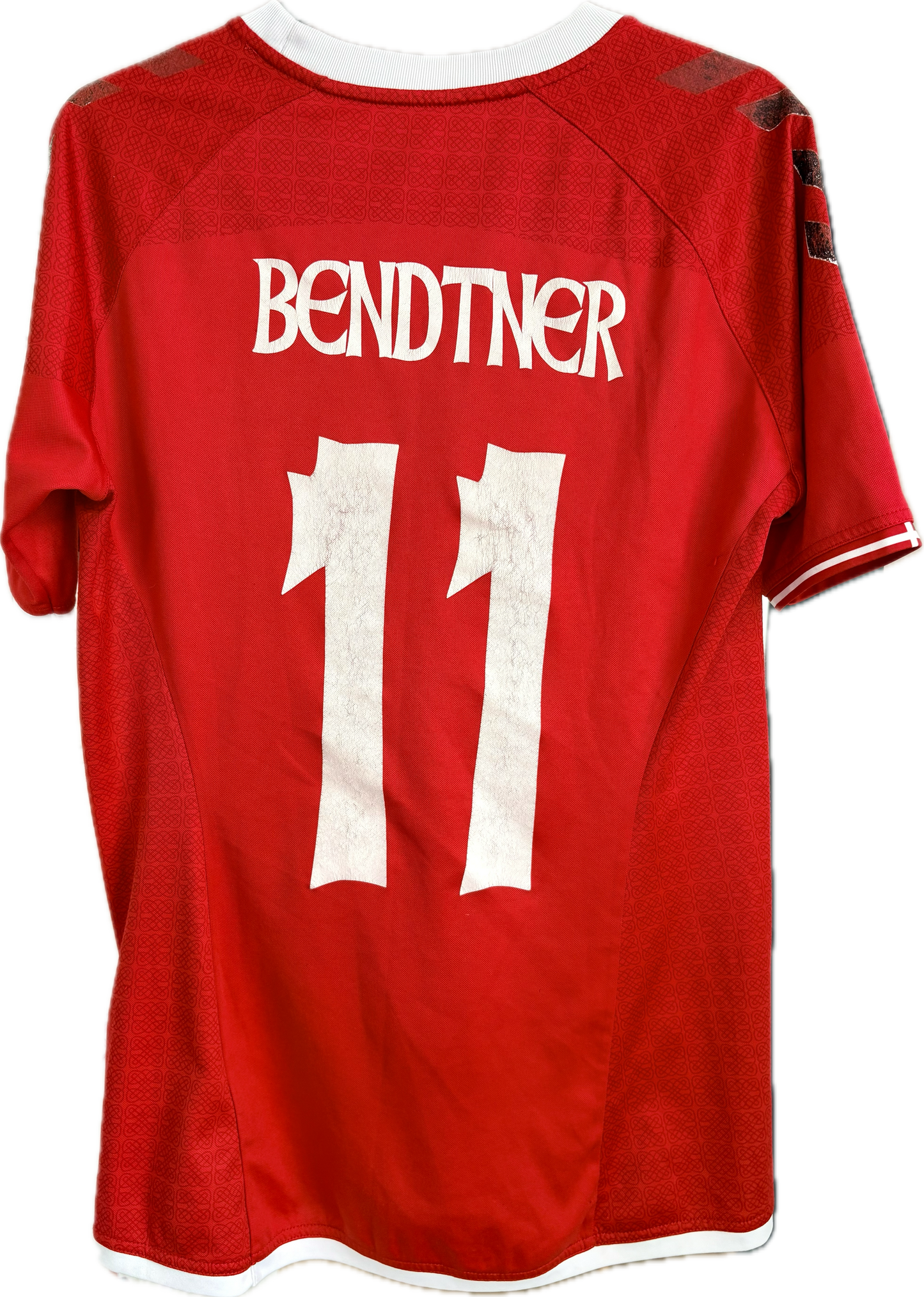 Danmark 🇩🇰 DBU fodboldtrøje Nicklas Bendtner 2016
