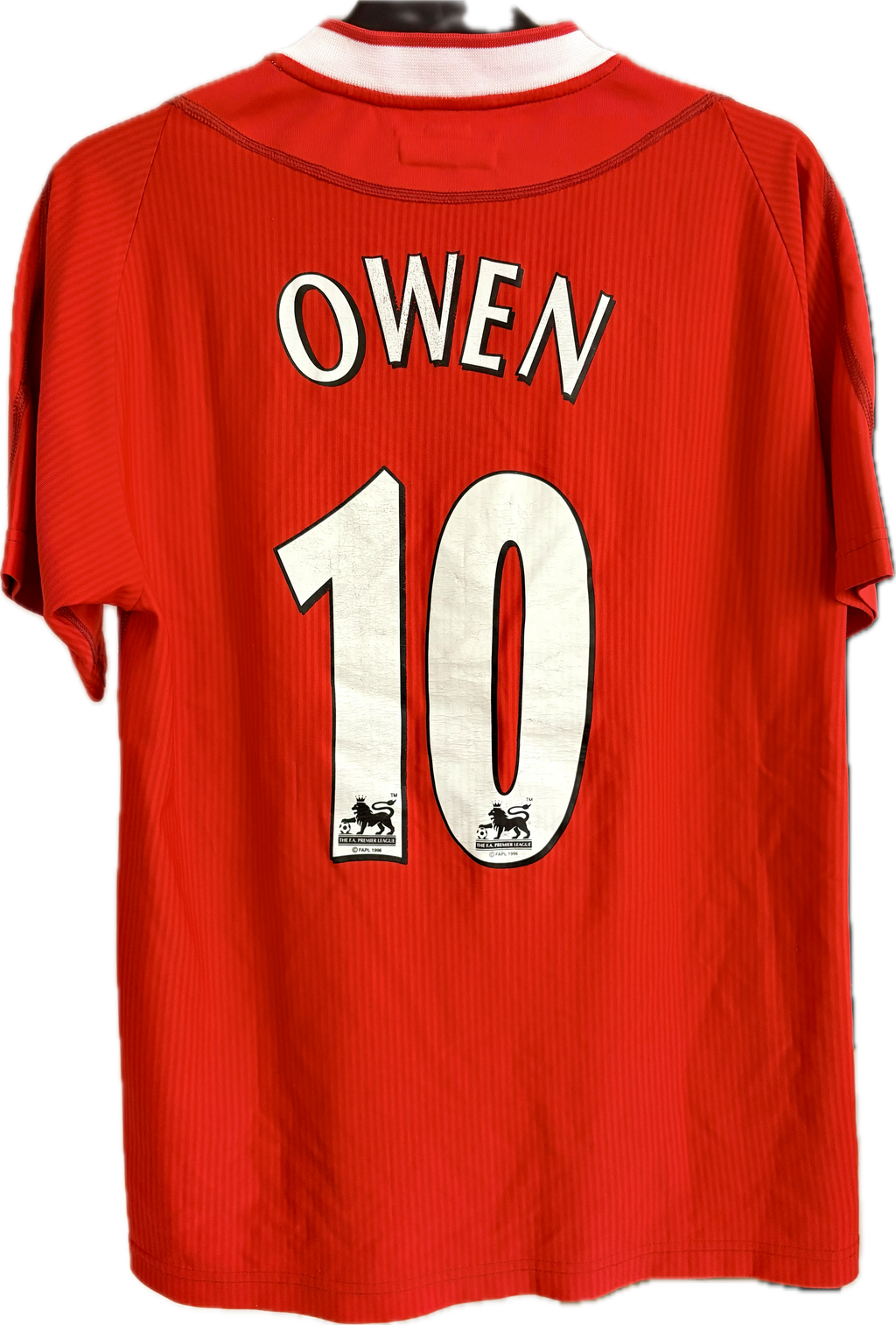 Liverpool fodboldtrøje med Owen 2002