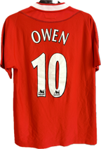 Liverpool fodboldtrøje med Owen 2002