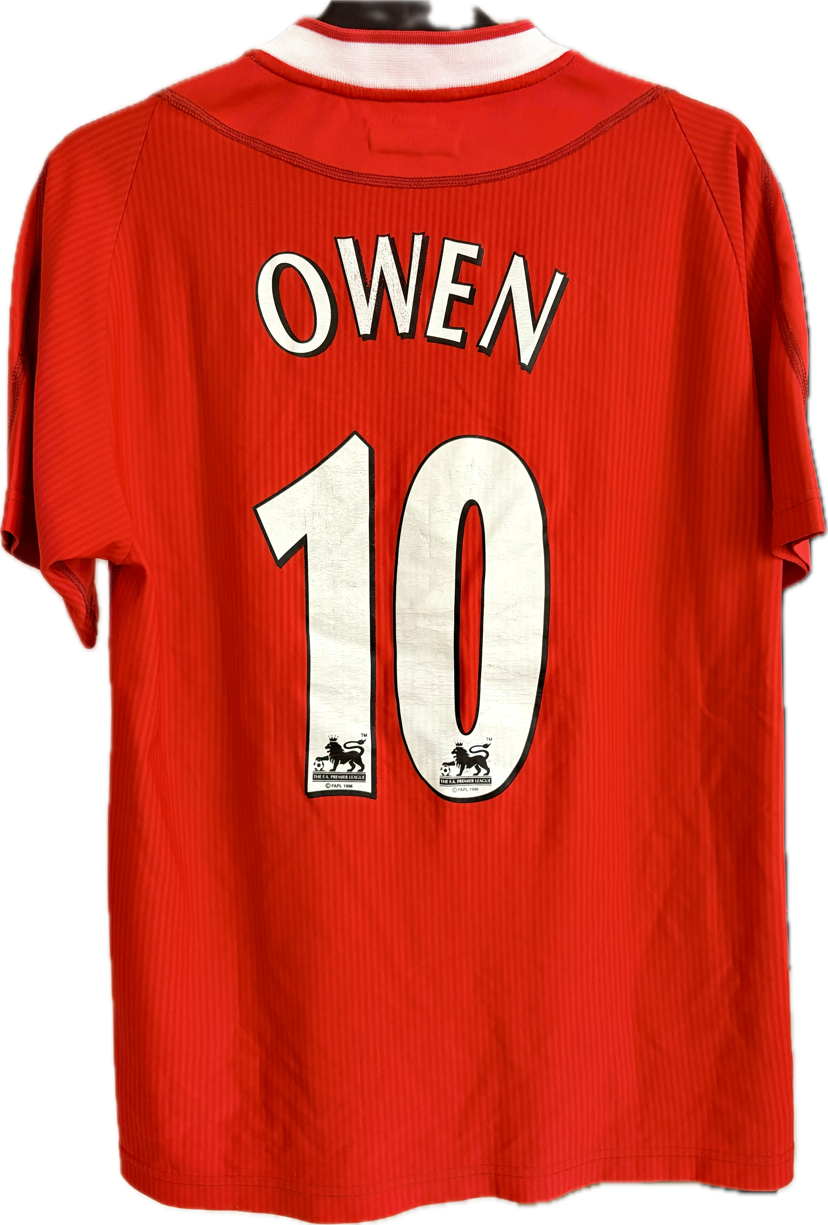 Liverpool fodboldtrøje med Owen 2002