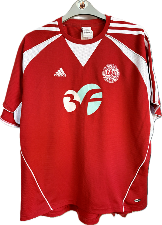 Danmark 🇩🇰 DBU fodboldtrøje 2004