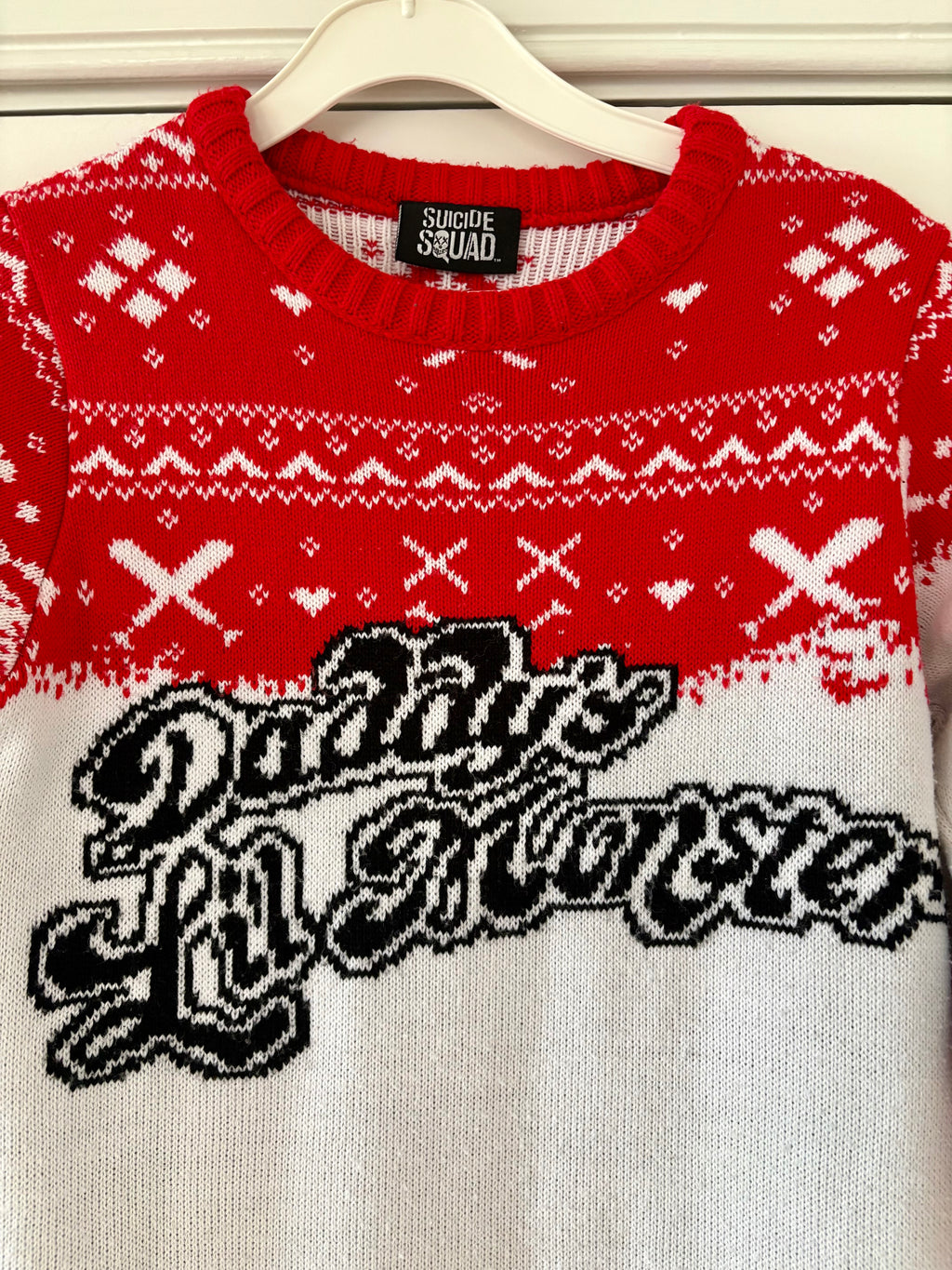 Suicide Squad “Daddy’s Lil Monster” juletrøje