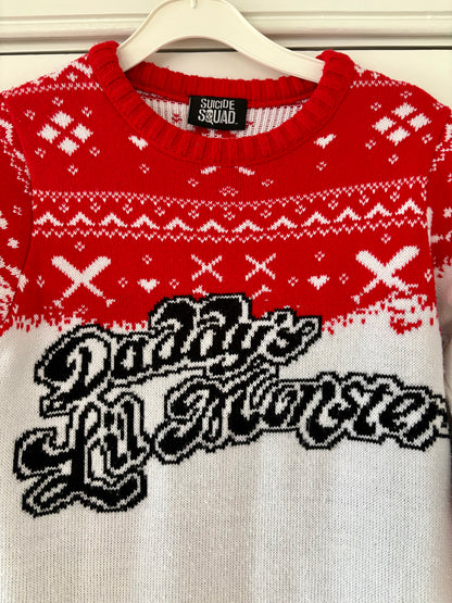 Suicide Squad “Daddy’s Lil Monster” juletrøje
