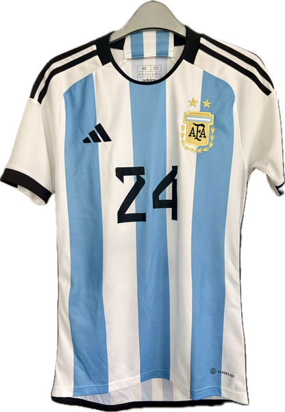 Argentina fodboldtrøje 2024/25 – Enzo Fernández #24