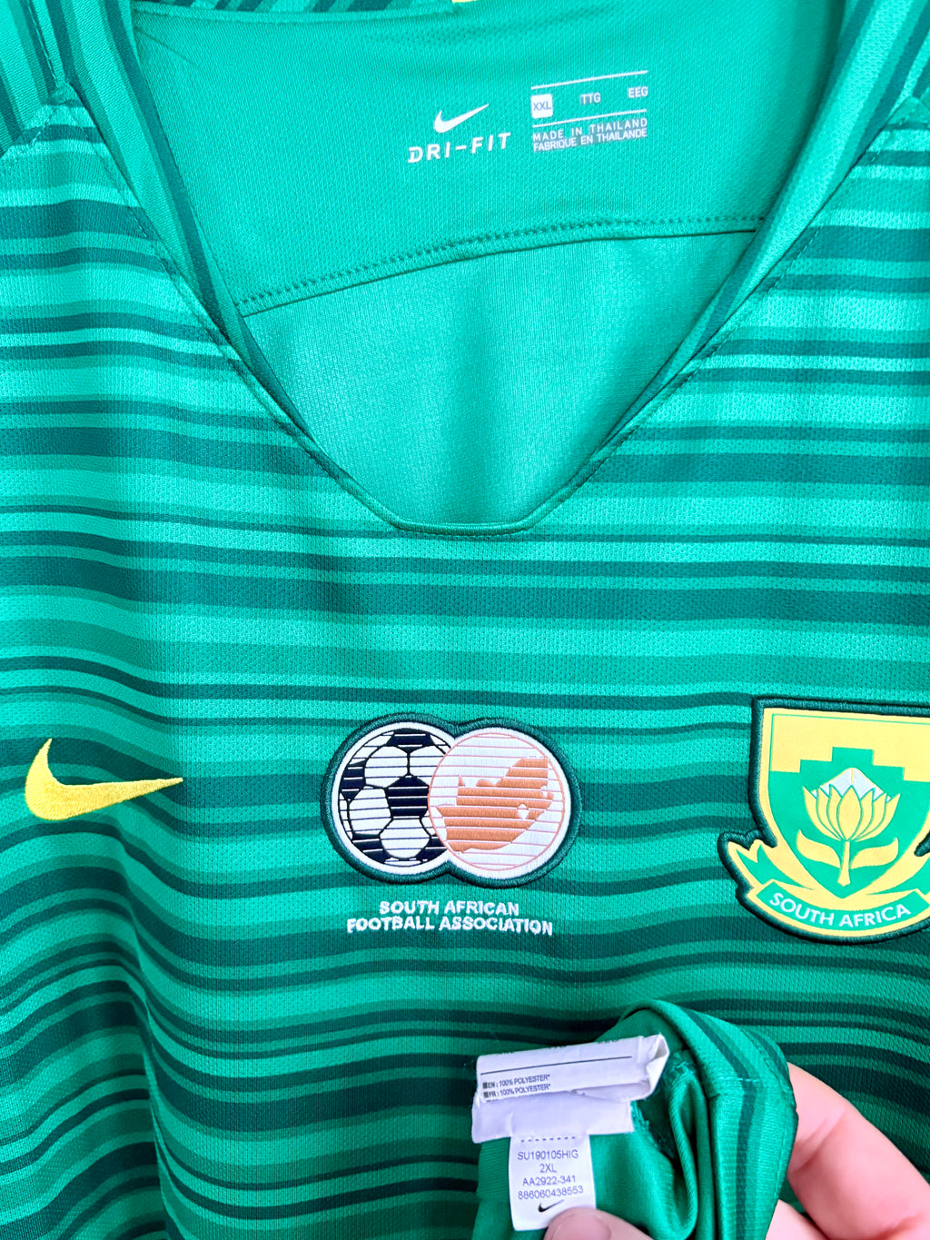 Sydafrika fodboldtrøje 2018
