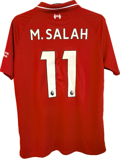 Liverpool fodboldtrøje med Salah 2018