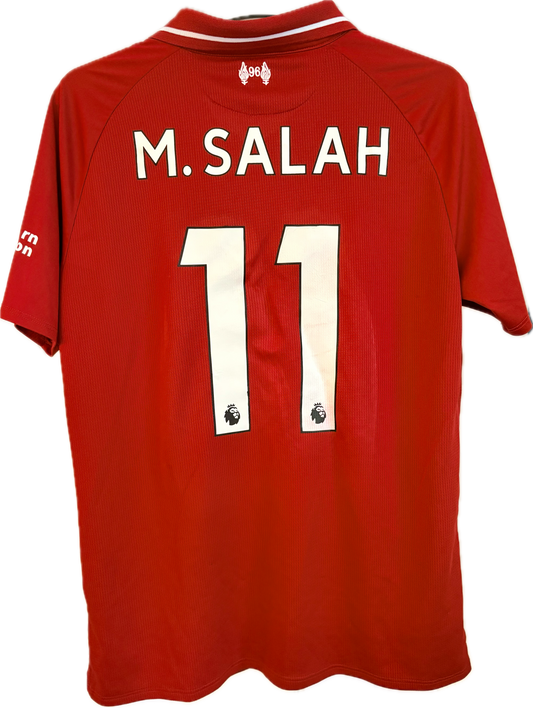 Liverpool fodboldtrøje med Salah 2018