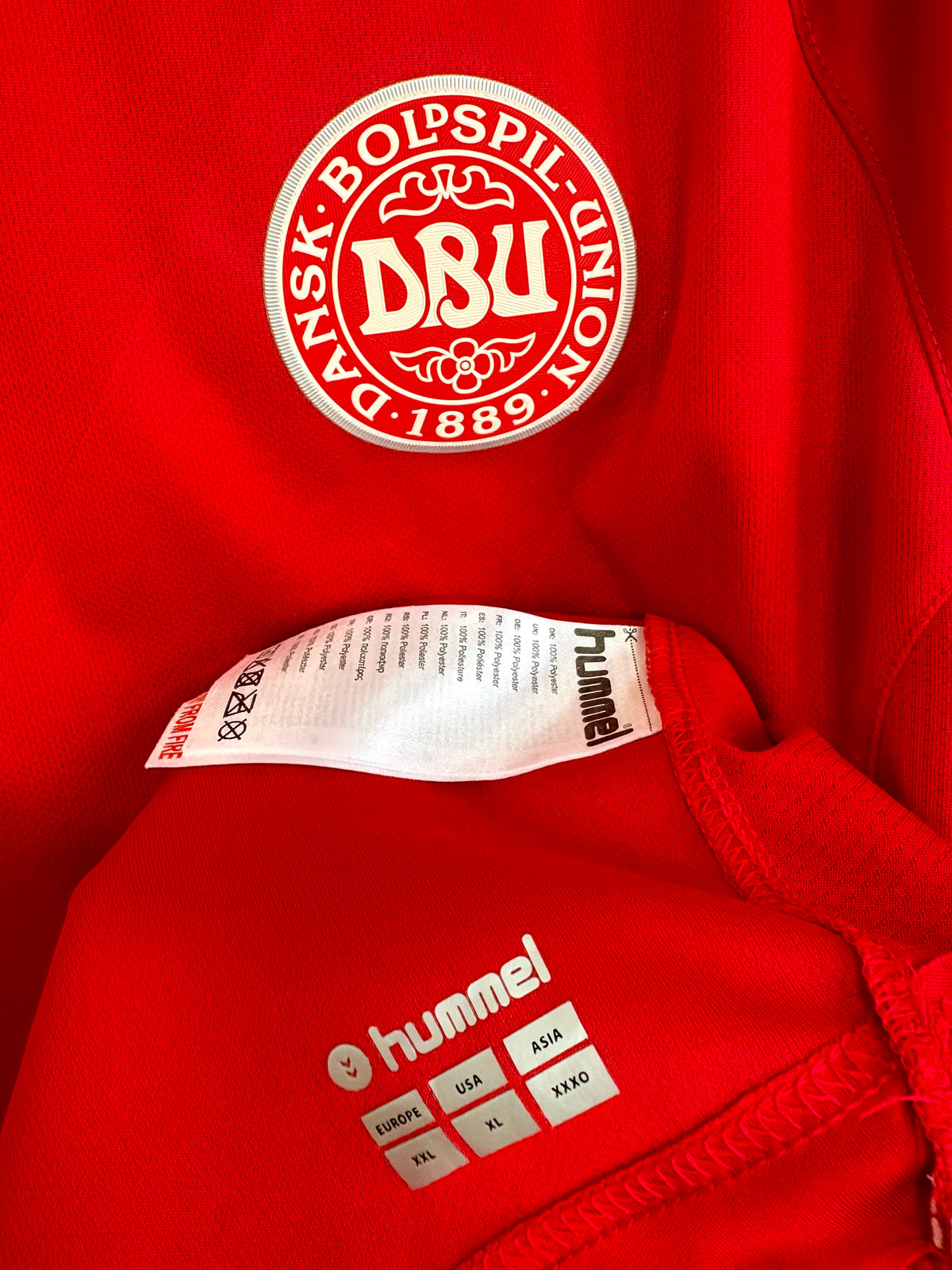 Danmark DBU fodboldtrøje 2018 – Bendtner