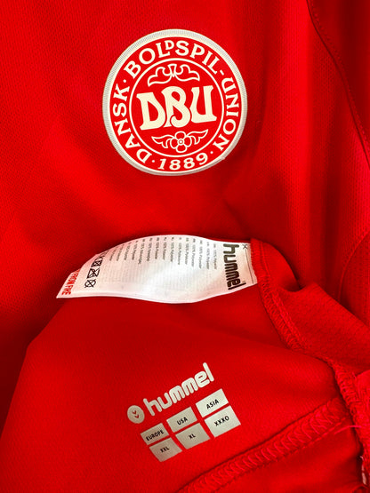 Danmark DBU fodboldtrøje 2018 – Bendtner