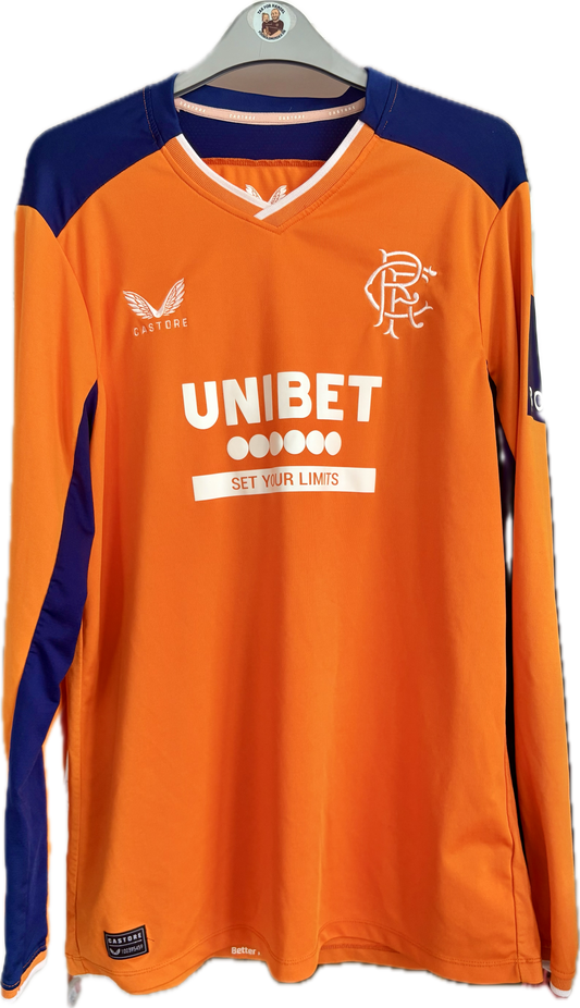 Glasgow Rangers fodboldtrøje 2022