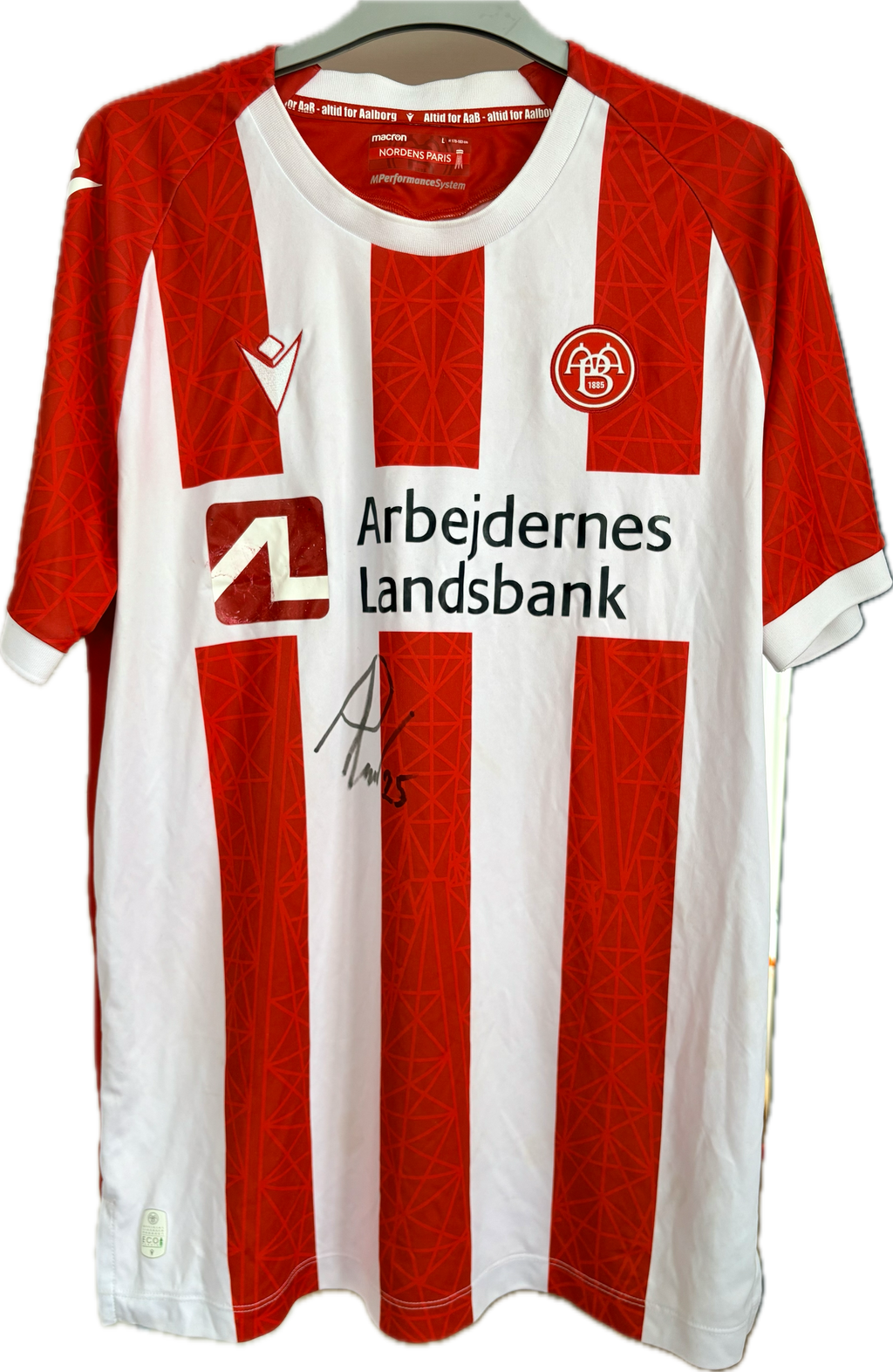 AaB fodboldtrøje 2022 Andreas Poulsen