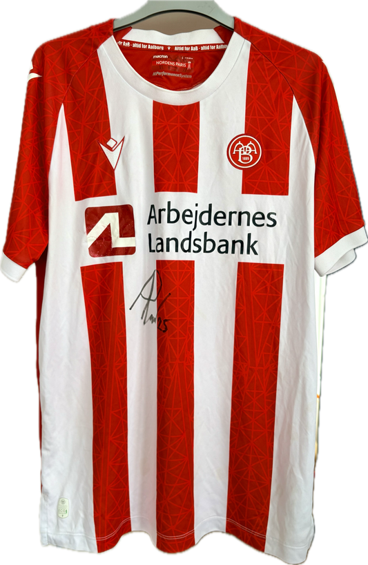 AaB fodboldtrøje 2022 Andreas Poulsen