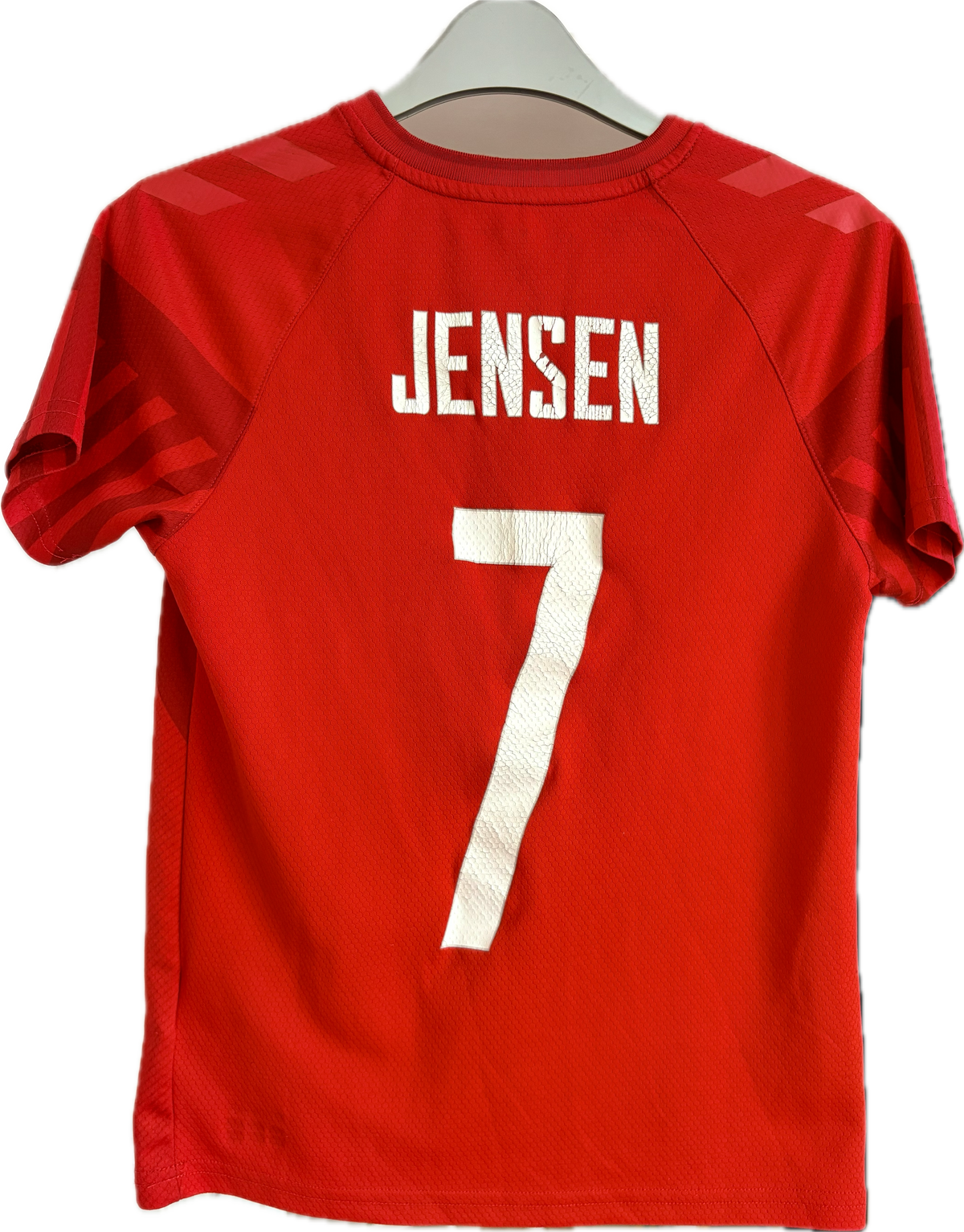 Danmark DBU 2022 fodboldtrøje M Jensen