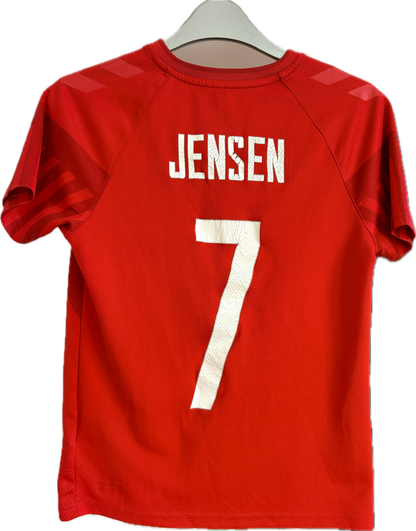 Danmark DBU 2022 fodboldtrøje M Jensen