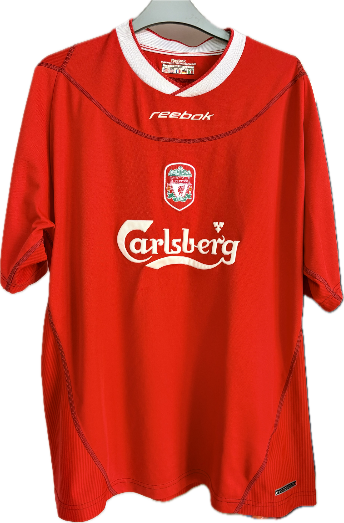 Liverpool fodboldtrøje 2002-2003