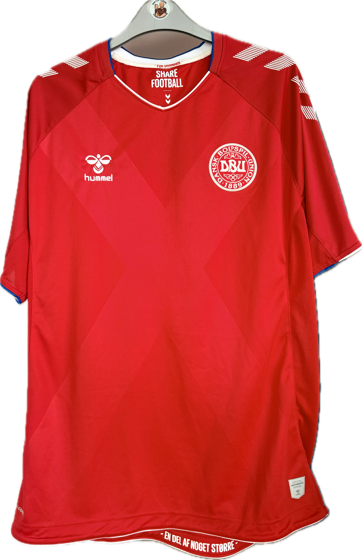 Danmark DBU fodboldtrøje 2018 – Bendtner