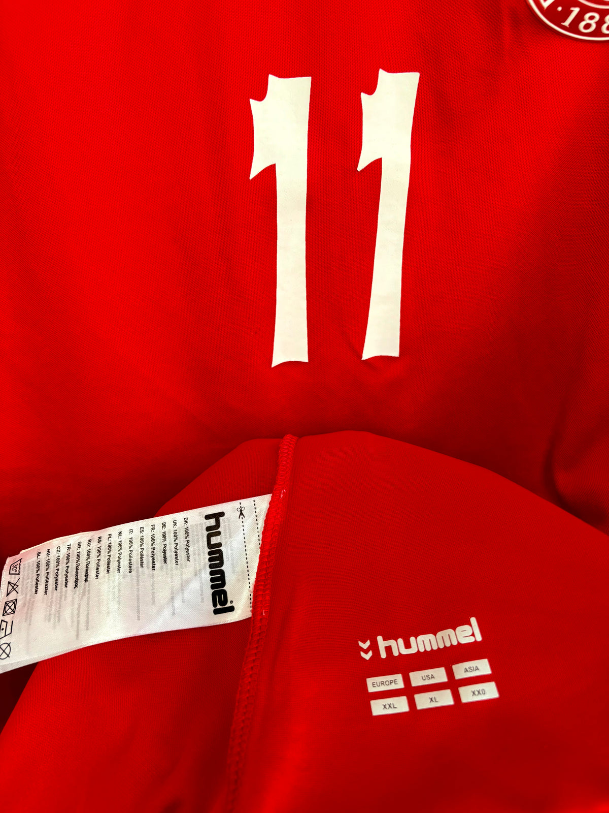 Danmark DBU fodboldtrøje 2016 – Bendtner