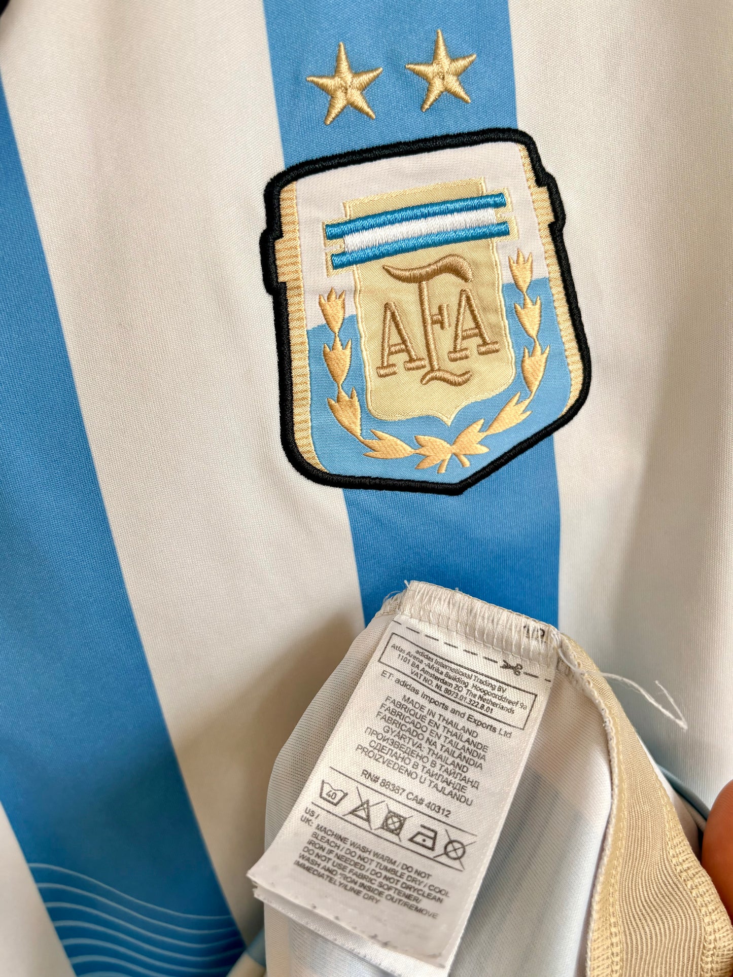 Argentina fodboldtrøje 2011 - Fodboldminder.dk