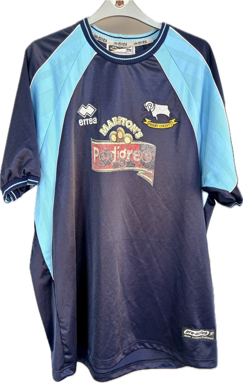 Derby County fodboldtrøje 2001