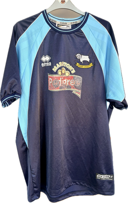 Derby County fodboldtrøje 2001