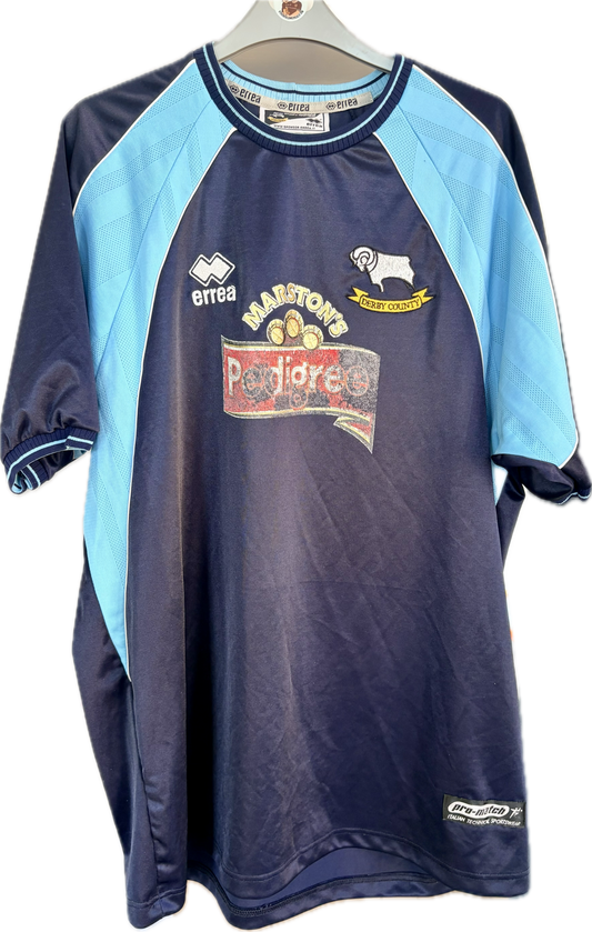 Derby County fodboldtrøje 2001