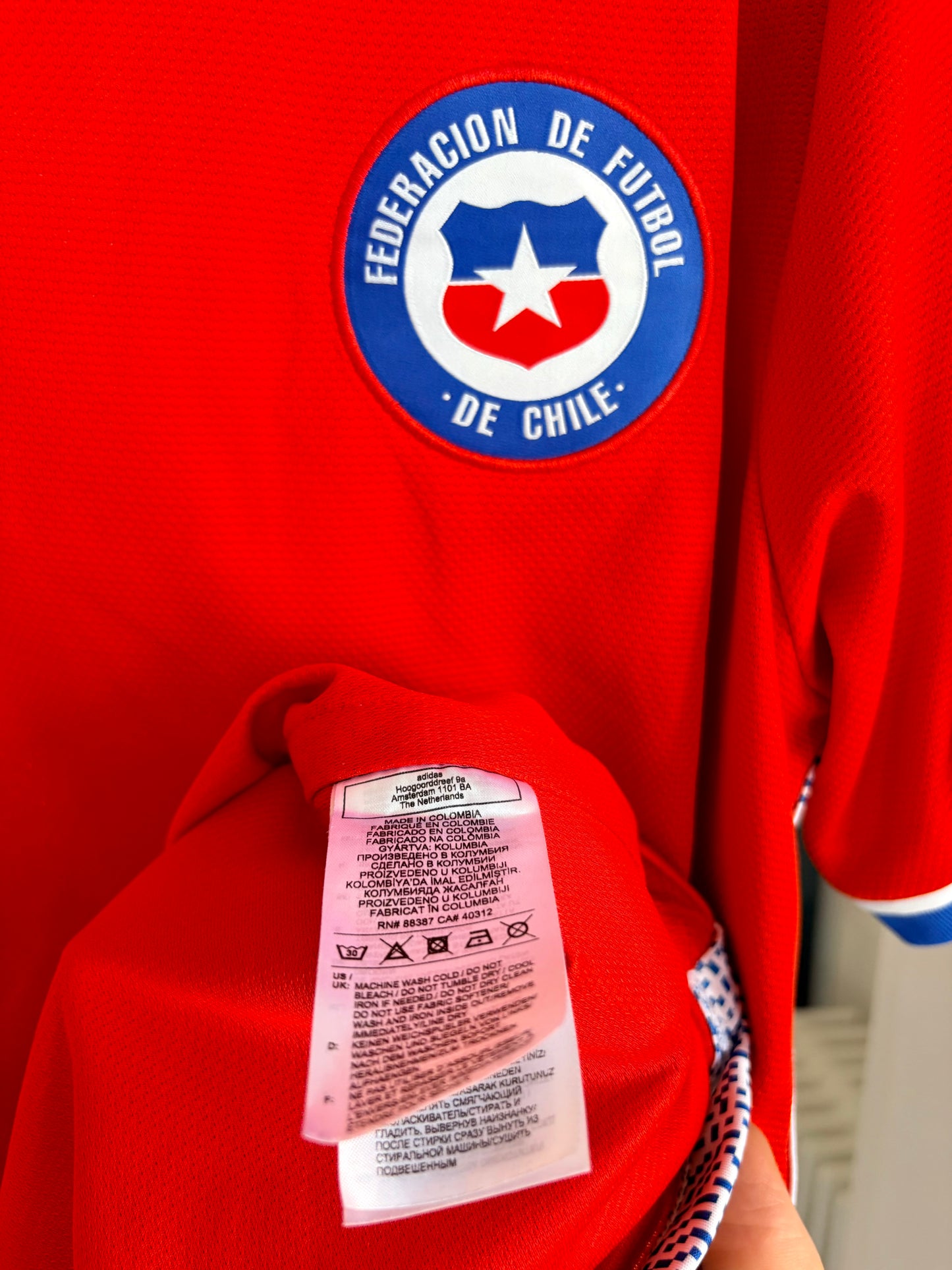 Chile fodboldtrøje 2022