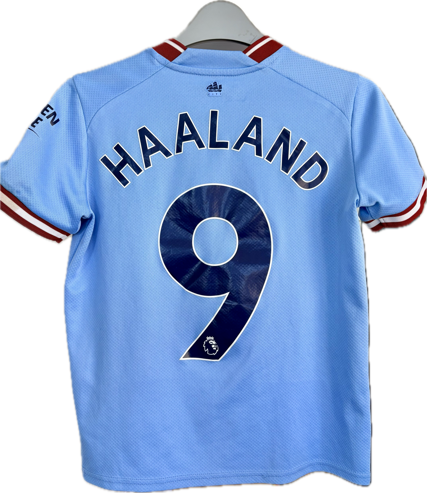 Manchester City fodboldtrøje Haaland 2022
