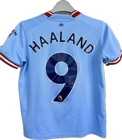 Manchester City fodboldtrøje Haaland 2022