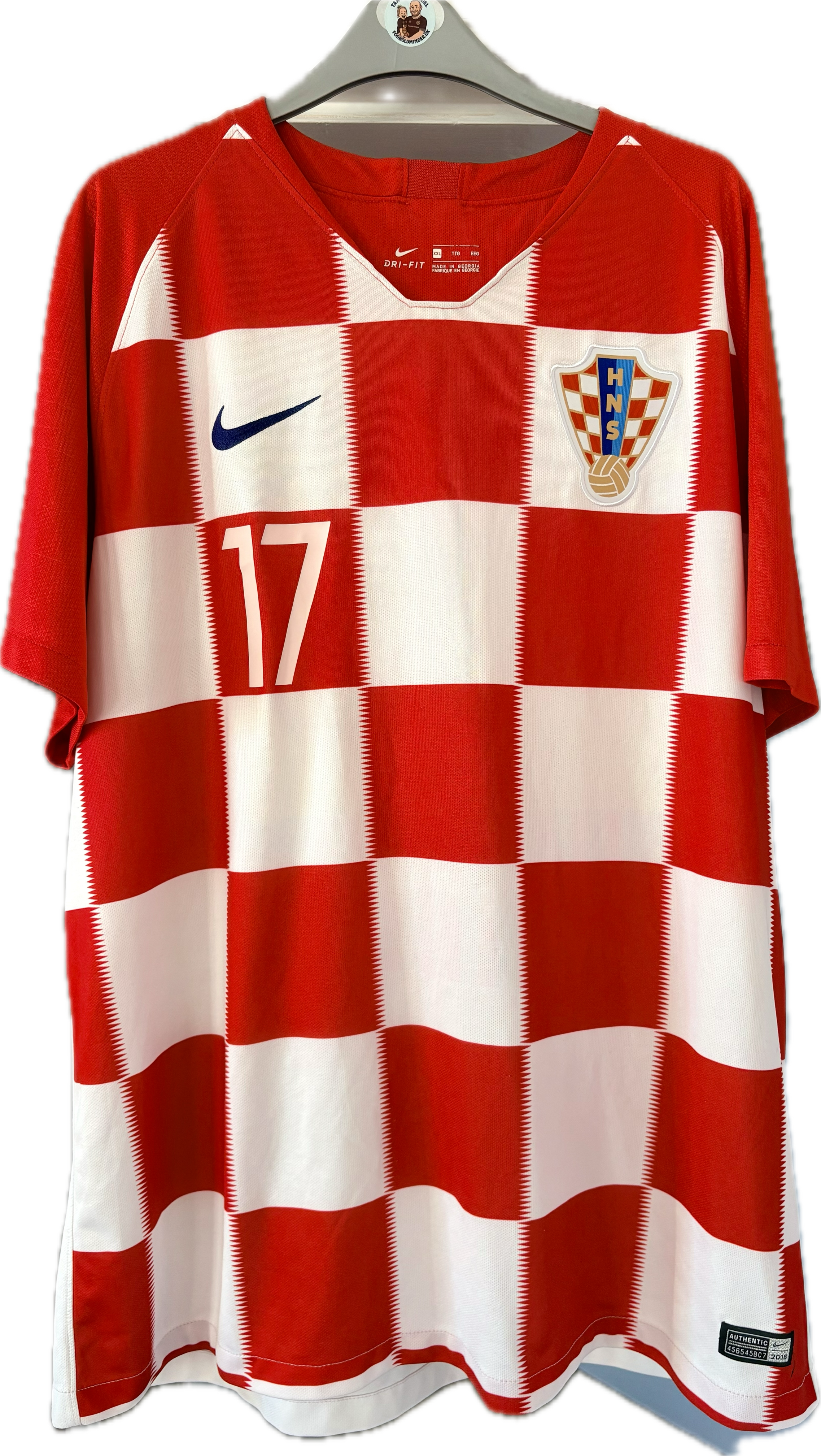 Kroatien fodboldtrøje 2018 Mandžukić