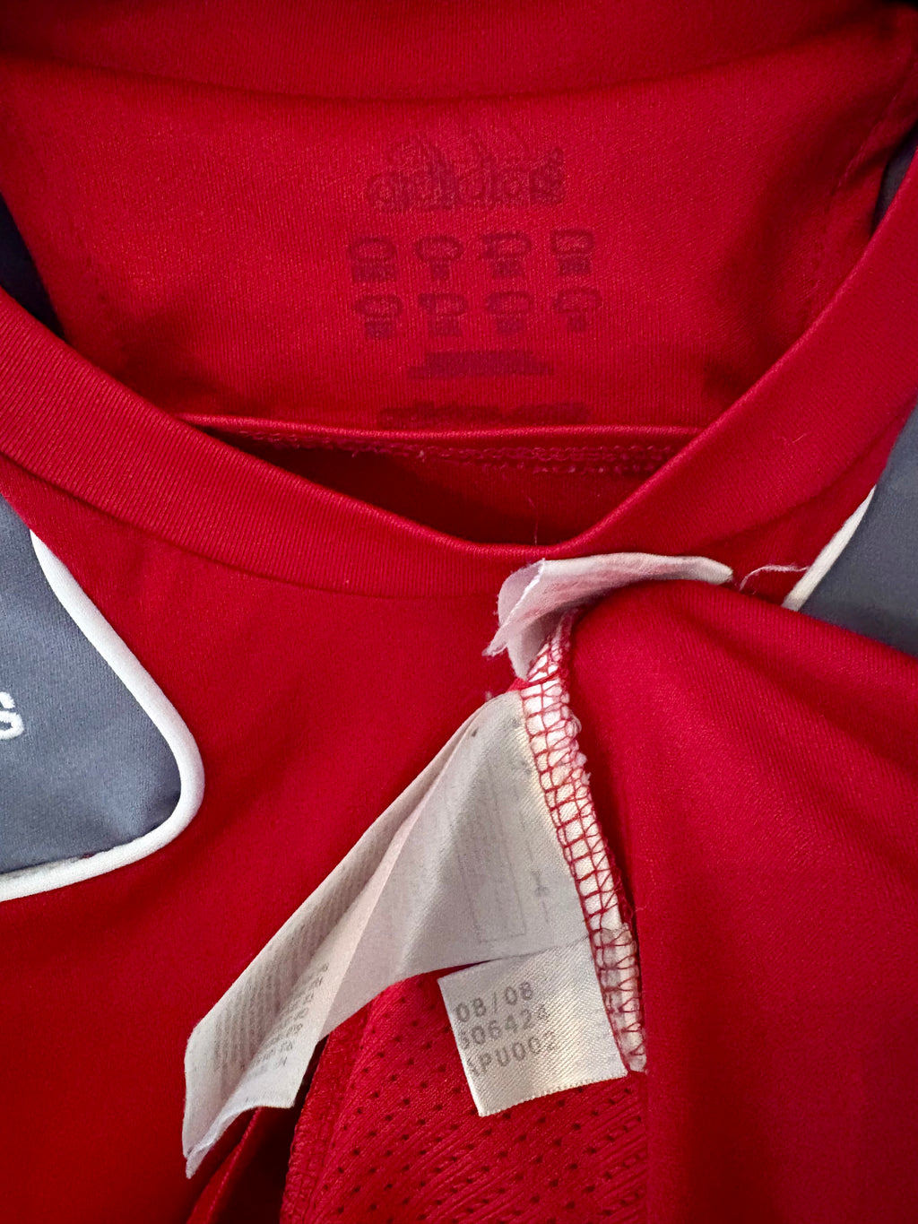 Danmark DBU fodboldtrøje 2008