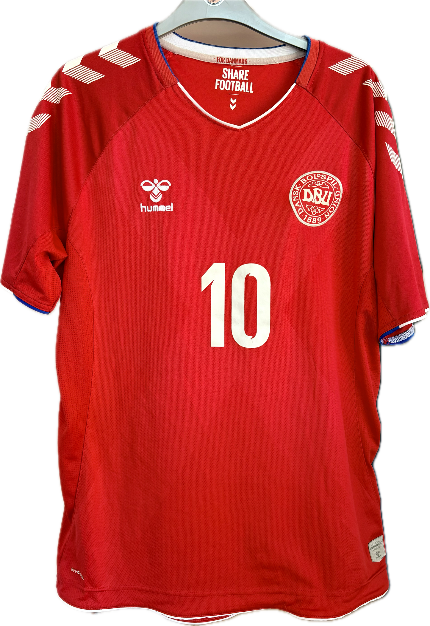 Danmark DBU fodboldtrøje Eriksen 2018