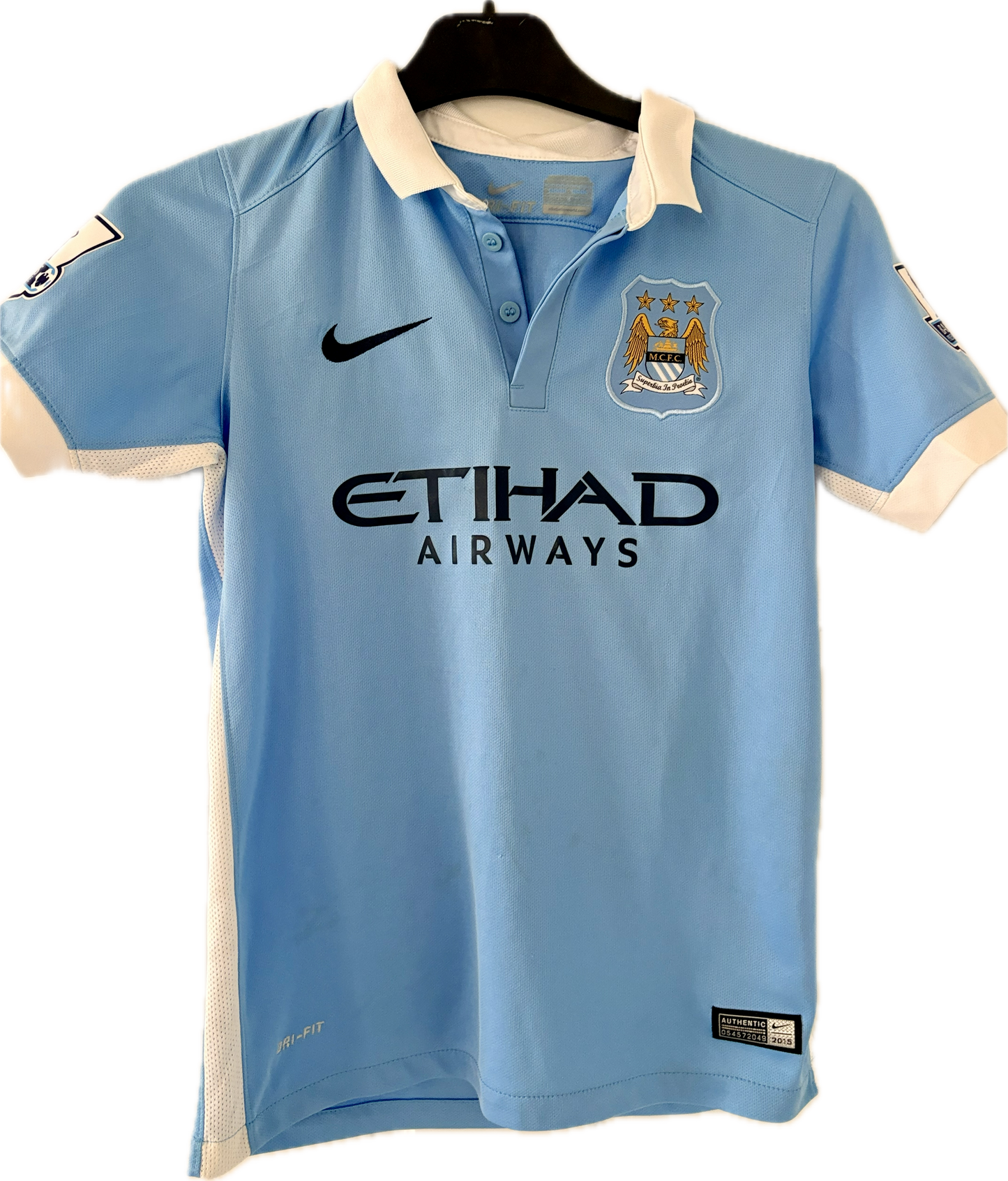 Manchester City fodboldtrøje med Kun Aguero