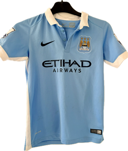 Manchester City fodboldtrøje med Kun Aguero