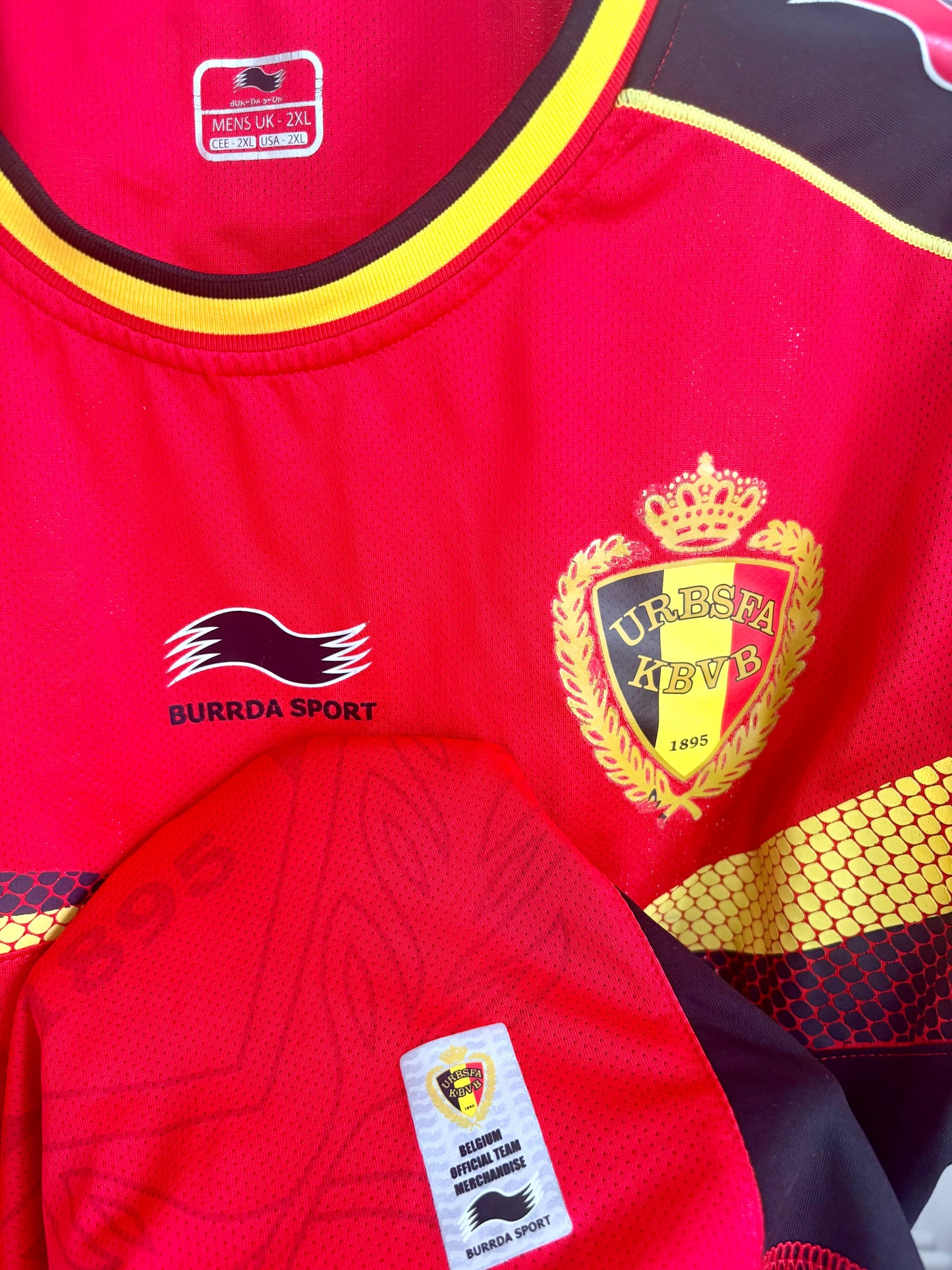 Belgien landsholdstrøje 2012