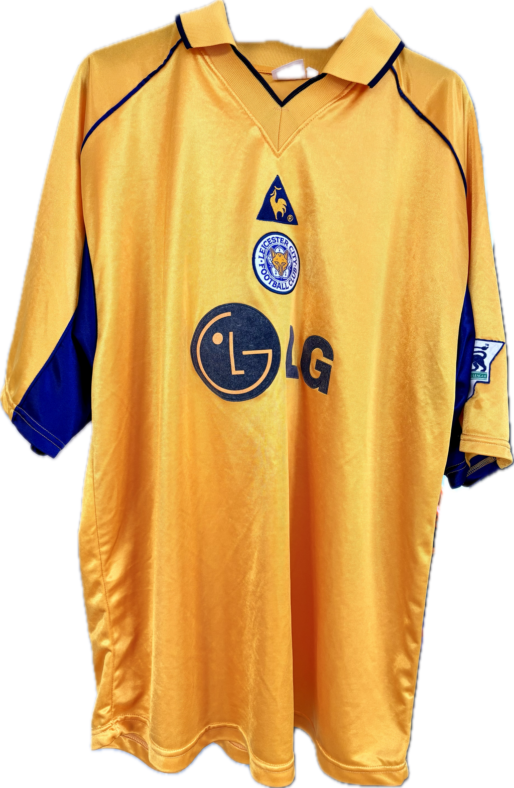 Leicester fodboldtrøje 2001