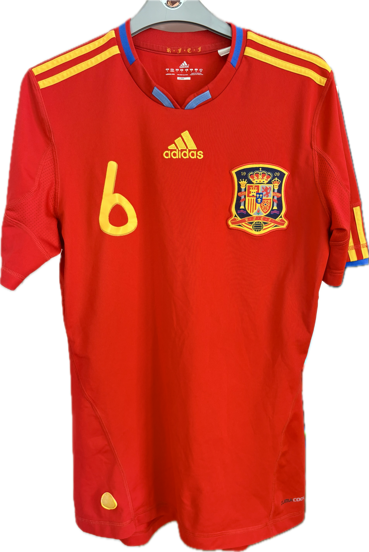 Adidas Spanien fodboldtrøje A. Iniesta 2010