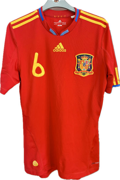 Adidas Spanien fodboldtrøje A. Iniesta 2010